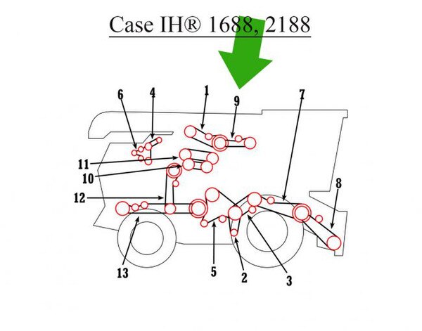 1989217C1 Grain Tank Unloader Belt